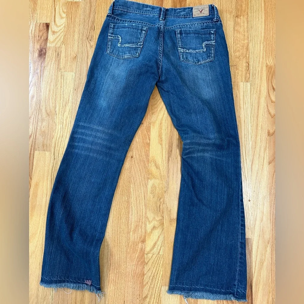 American Eagle AE Hipster Skinny Jeans - Distressed